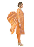 Generic Women's Cotton Salwar Material (Oranage,