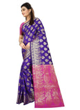 Generic Women's Jacquard Art silk Saree with