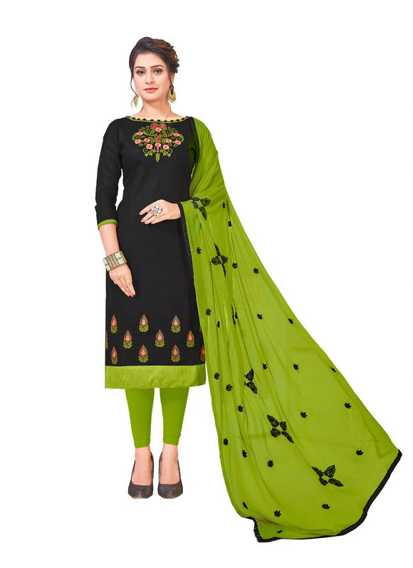 Generic Women's Slub Cotton Salwar Material