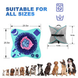 PET ARENA Snuffle Mat for Dogs Cats   25  x 25‚Äô‚Äô Dog Snuffle Mat