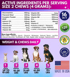 Dog Multivitamin Chewable with Glucosamine 16 in 1   Dog Vitamins and