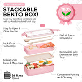 TARLINI | Stackable Bento Lunch Box for Adults   Bentgo Inspired