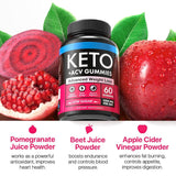 Keto Apple Cider Vinegar Gummies 1000mg   Well Digested ACV Keto