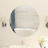 Frameless Mirror Round 11.8" Glass