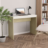 Desk White 35.4"x15.7"x28.3" Chipboard