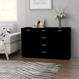 Sideboard White 47.2"x14"x29.5" Chipboard