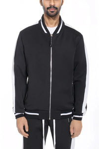 Heavy Weight Solid Track Jacket