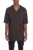 Oversize Vneck Tee