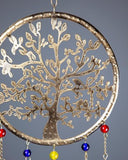 Tree of life chime brass bells