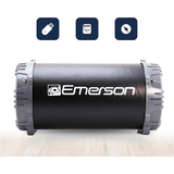 Emerson Portable Bluetooth Speaker with LED Lighting and Carrying