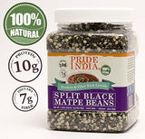 Indian Split Black Gram Matpe Beans - Protein & Fiber Rich Urad Dal