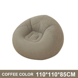 Large Lazy Inflatable Sofa Chairs PVC Lounger Seat Bean Bag Sofas Pouf