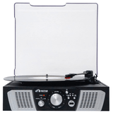 Victor Lakeshore 5-in-1 Hybrid Bluetooth Turntable System w USB and