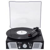 Victor Lakeshore 5-in-1 Hybrid Bluetooth Turntable System w USB and