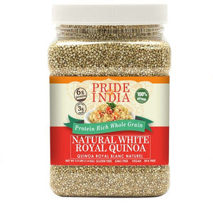 White Royal Quinoa - Protein Rich Whole Grain Jar