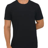 Premium T-Shirts for Men Rayon Made from Bamboo Crewneck Undershirt