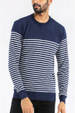 FULL KNIT STRIPED SWEATER NR2014