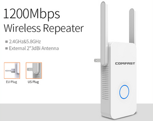 1200Mbps Extender Antenna Router Booster  WiFi Extender Repeater