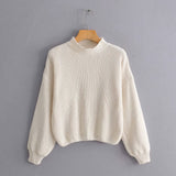 Long sleeve pullover sweater