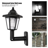 2pcs Waterproof Solar LED Hexagonal Wall Lamp