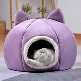 Detachable Soft Kennel Cat Bed Breathable Cat Pet Cave House Sleeping