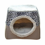 Detachable Soft Kennel Cat Bed Breathable Cat Pet Cave House Sleeping