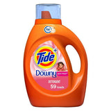 Tide Plus Downy April Fresh He Liquid Laundry Detergent;  59 Loads 92 fl oz