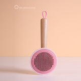 OneKey Pet Hair Remover Comb Pet Comb Grooming Brush Pet Hair Cleaner Brush Cat Shedding Brush Self Cleaning Slicker For Long & Short Hair Cats And Dogs