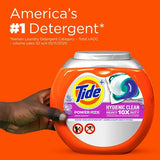 Tide Hygienic Clean Heavy 10x Duty Power PODS Laundry Detergent Pacs;  Spring Meadow 63 count