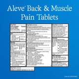 Aleve Back & Muscle Pain Reliever Naproxen Sodium Tablets, 200 Count