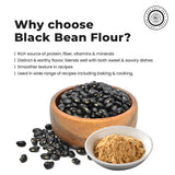 PRIDE OF INDIA Black Bean Flour (1 lbs)