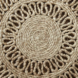 Better Homes & Gardens Jute Flower Placemat- 15"D