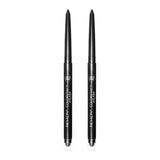 Revlon ColorStay Pencil Eyeliner with Built-in Sharpener Waterproof Smudgeproof Longwearing Eye Makeup with Ultra-Fine Tip 201 Black 2 Pack