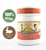 Fuller's Earth Deep Cleansing Clay Powder w/ Rose & Aloevera, Half