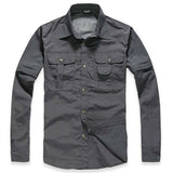 Men's Military Clothing Lightweight Army Shirt Quick Dry Tactical