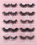 3D Mink Eyelashes Wholesale 30/40//50 Pairs Fuffly Luxury False