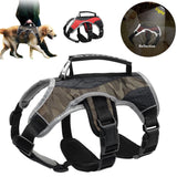 Reflective Dog Harness Large Dogs Halter Harness Pet Mesh Vest With