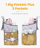 Baby Crib Hanging Storage Bag Portable Diaper Organizer Newborn