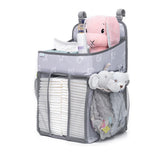 Baby Crib Hanging Storage Bag Portable Diaper Organizer Newborn