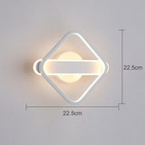 Nordic Minimalist LED Wall Lamps Living Room Bedroom Bedside Reading