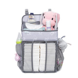 Baby Crib Hanging Storage Bag Portable Diaper Organizer Newborn