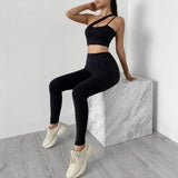 Sportwear Women Yoga Sets Fitness Wear 2peice Suits High Waist Legging