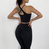 Sportwear Women Yoga Sets Fitness Wear 2peice Suits High Waist Legging