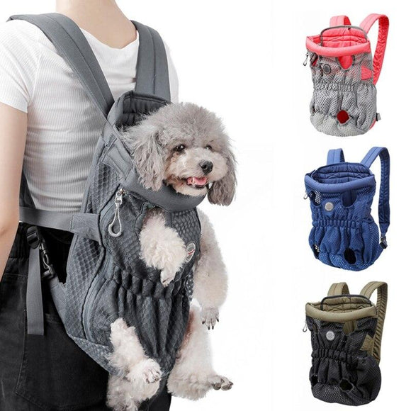 Pet Dog Carrier Backpack Breathable Outdoor Travel Products Bags For