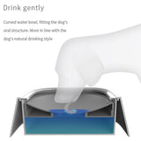 1.5L Pet Drinking Water Bowl Floating Non-Wetting Mouth Dog Cat Bowl