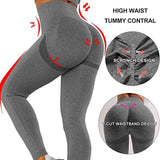 Seamless Yoga Pants Fitness Leggings For Women Workout Sports Tights