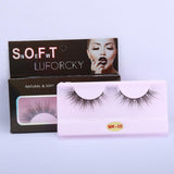 Wholesale Eyelashes 10/30/50/100 Pairs Faux Mink Lashes Natural False