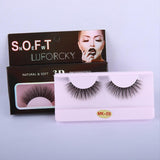 Wholesale Eyelashes 10/30/50/100 Pairs Faux Mink Lashes Natural False