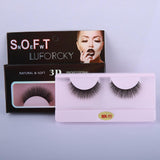 Wholesale Eyelashes 10/30/50/100 Pairs Faux Mink Lashes Natural False