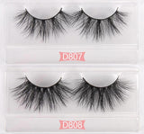 Wholesale Eyelashes 50 Pairs No Box 3D Mink Lashes Dramatic